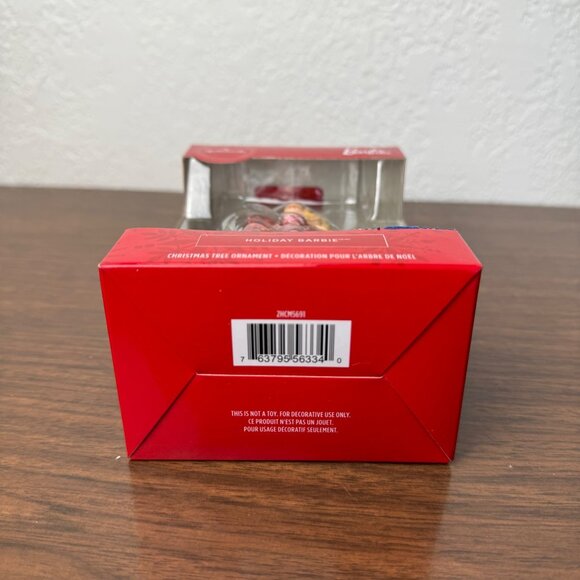 Hallmark Keepsake 2019 Holiday Barbie Christmas Ornament NEW SEALED IN BOX RARE - Picture 4 of 5